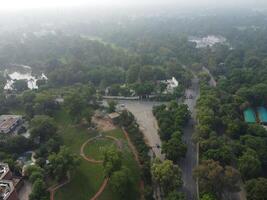 Aerial view of city Lahore in Pakistan on 2023-07-16 photo