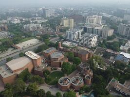 Aerial view of city Lahore in Pakistan on 2023-07-16 photo
