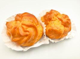 Flavorful Soes, Kue Sus, Authentic Asian Pastry Treat Filled with Creamy Fla photo