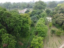 Aerial view of Jinah Garden on 2023-07-17 in Lahore Pakistan. photo