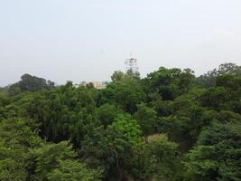 Aerial view of Jinah Garden on 2023-07-17 in Lahore Pakistan. photo