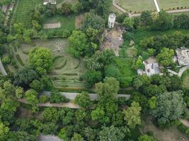 Aerial view of Jinah Garden on 2023-07-17 in Lahore Pakistan. photo