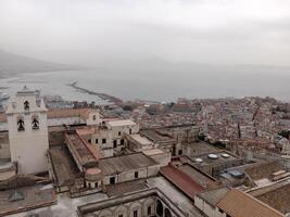 Panorama of Naples from Castel Sant'Elmo offers a breathtaking view of the city's vibrant streets, historic landmarks, and the mesmerizing beauty of the Bay of Naples photo