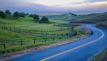 Caloifornia Country Road photo