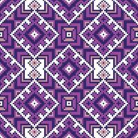 étnico bordado modelo. sin costura geométrico modelo vistoso diseño con cuadrados,diamantes,tela,boho,alfombra,tela,ikat,tribal,batik,vector,ilustración,patrón,bordado,retro,ucraniano vector