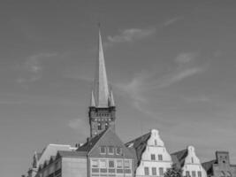 luebeck city in germany photo