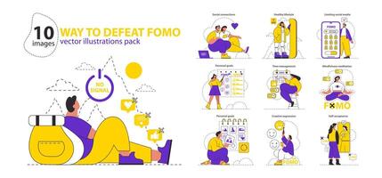Use electric blue font on violet rectangle for product art to defeat pomo vector