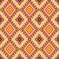 Seamless pattern in the style of Native Americans. It features red, orange, and yellow geometric design for squares,diamonds,fabric,boho,carpet,fabric,ikat,tribal,batik,vector,illustration,pattern vector