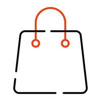 A premium download icon of handbag vector