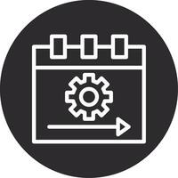 Sprint Inverted Icon vector