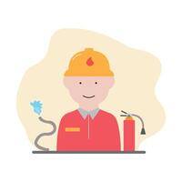 set of icons vector illustration concept line character profession job collection of simple and colored avatar symbols