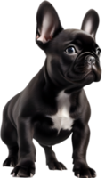 ai generato immagine di un adorabile francese bulldog. png