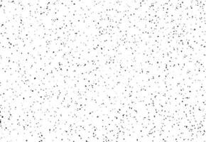 Even dusty vector grainy texture with small scattered motes, particles, dots, stains, blots, spots. Grunge style, black on white.