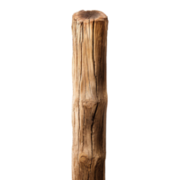 AI generated Woodenpole isolated on transparent background png