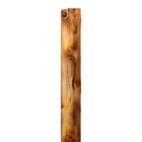 AI generated Woodenpole isolated on transparent background png