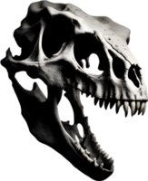 ai generato staglia dinosauro cranio clipart. png