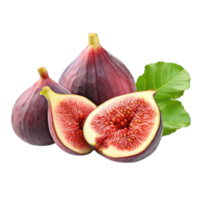 AI generated Feigen-figs on transparent background PNG