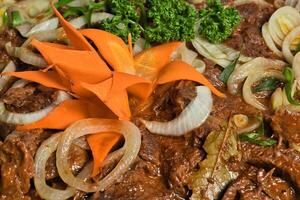 filipino style beef steak photo