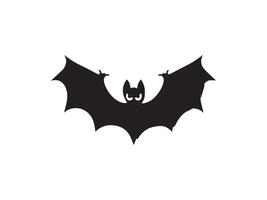 Bat vector icon illustration design .Bat icon design template.