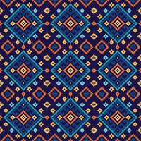 A digital art illustration with a fabric pattern of diamonds and triangles. Design for ethnic,motif,tribal,stripe,ornamental,mexican,repeat,triangle,carpet,embroidery,retro,illustration,pattern. vector