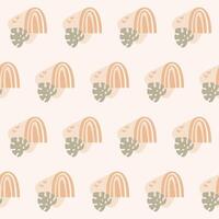 Seamless Pattern Background. Textile Swatch Template. Baby Fabric Graphic Design. Wrapping Digiral, Scrapbook Paper Print. Wallpaper Swatch Texture. vector