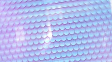 a close up of a purple and blue vase video