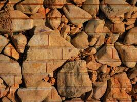 textura de piedra al aire libre foto