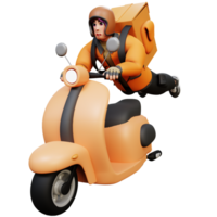 Faster Delivery 3D Illustration for App,Web,etc png