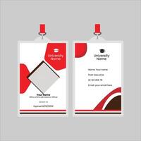 id card design vector