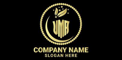 UMA, UMA letter, UMA Initials, UMA circle, UMA Flat, UMA business, UMA brand, UMA Luxury, UMA Brand, UMA Abstract, UMA Corporate, UMA Identity, UMA round, UMA simple, UMA element, UMA circle, vector