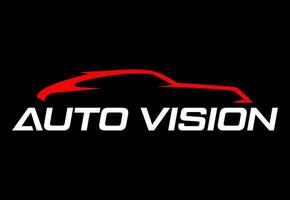 car autovision idea vector logo design