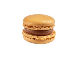 AI generated a macaron on a transparent background png