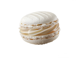 ai gerado uma macaron em uma transparente fundo png