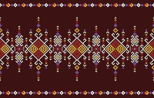 Ethnic patterns of geometric shapes. Cross stitch pattern. Embroidery pattern. Design for fabric,abstract,pixel,motif,towel,horizontal,border,folk,retro,handcraft,abstract,batik,zigzag,carpet. vector
