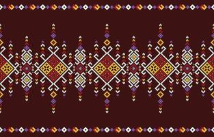 Ethnic patterns of geometric shapes. Cross stitch pattern. Embroidery pattern. Design for fabric,abstract,pixel,motif,towel,horizontal,border,folk,retro,handcraft,abstract,batik,zigzag,carpet. vector