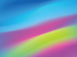 Bright contrast background.Pink,blue,yellow gradient.Colorful abstract flowing lines vector