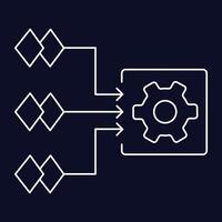 Input Processing. Data Dynamo. Enhance your capabilities with streamlined sensing technology, processing inputs with precision for unparalleled performance.V ector Editable Stroke Icon. vector