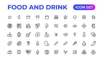 food and drink icons. filled icons such as drink water,apple leaf,pack,kitchen pack,barbecue grill,raspberry leaf,boiler,wine bottle and glass. vector