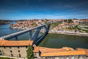 puente dom luis, Oporto, Portugal foto