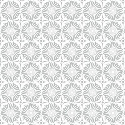 Vector seamless geomatrical floral pattern for background, textures, fabric, print, textiles, wrapping... Elegant seamless decorative pattern.