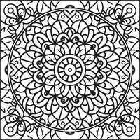 Ornate objects coloring pages. Ornate objects outline for coloring book vector