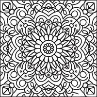 Ornate objects coloring pages. Ornate objects outline for coloring book vector