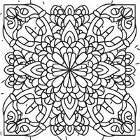 Ornate objects coloring pages. Ornate objects outline for coloring book vector