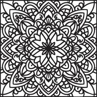 Ornate objects coloring pages. Ornate objects outline for coloring book vector