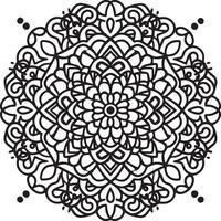 Ornate objects coloring pages. Ornate objects outline for coloring book vector