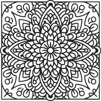 Ornate objects coloring pages. Ornate objects outline for coloring book vector