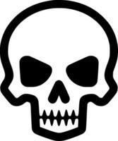 Skulls - Minimalist and Flat Logo - Vector illustration