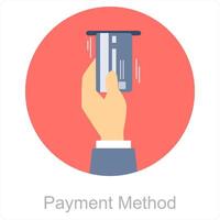 Payment Method and payment icon concept vector