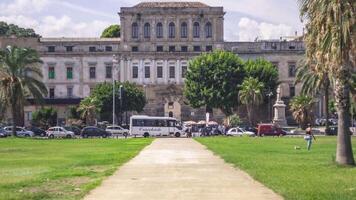 foro itálico dentro palermo video