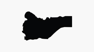 animación formando un mapa de sadah en Yemen video